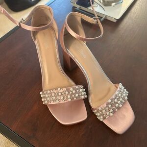 Silver Slipper heels